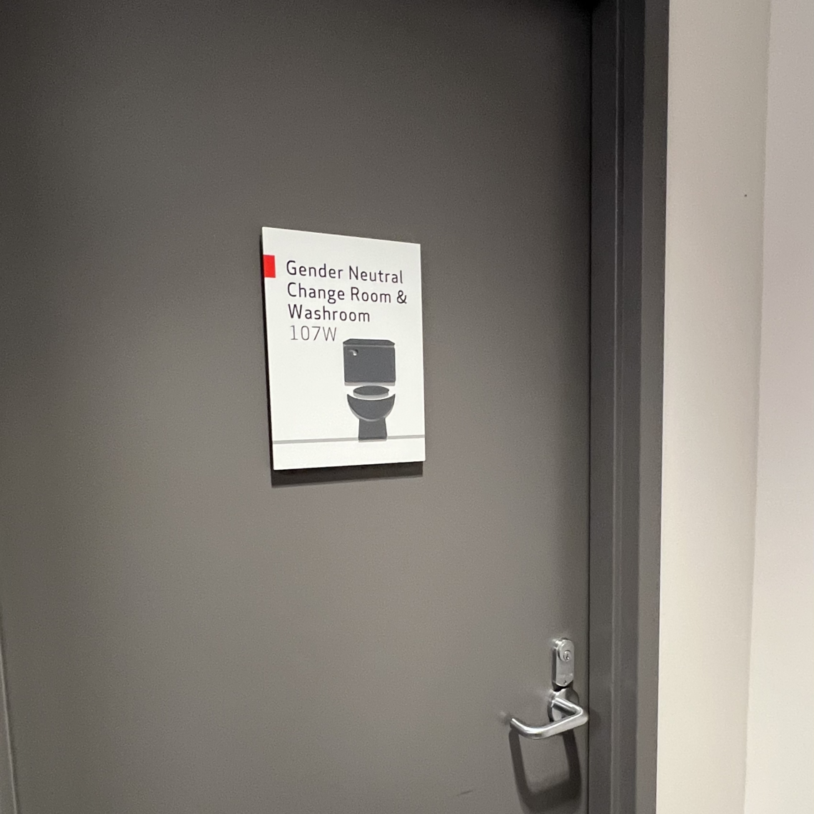 Gender Neutral Washrooms 