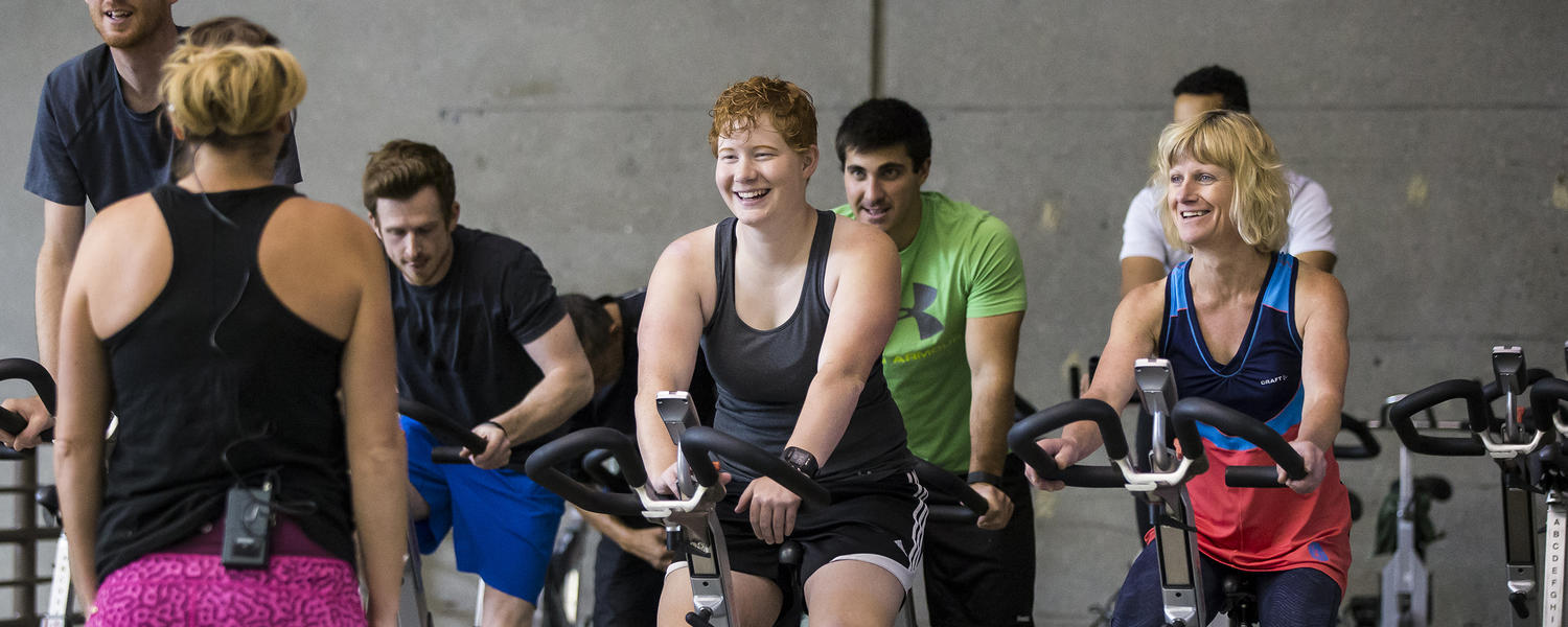 Spin cycle workout class