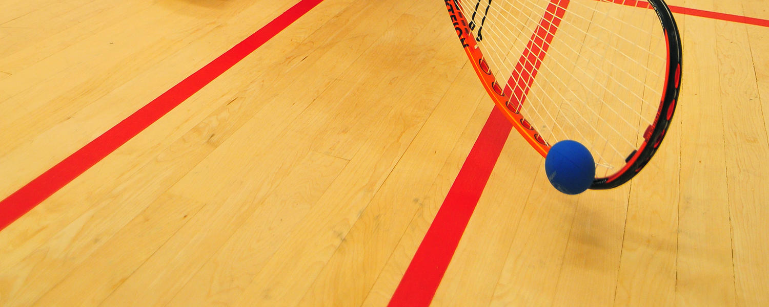 UCalgary racquet court floor