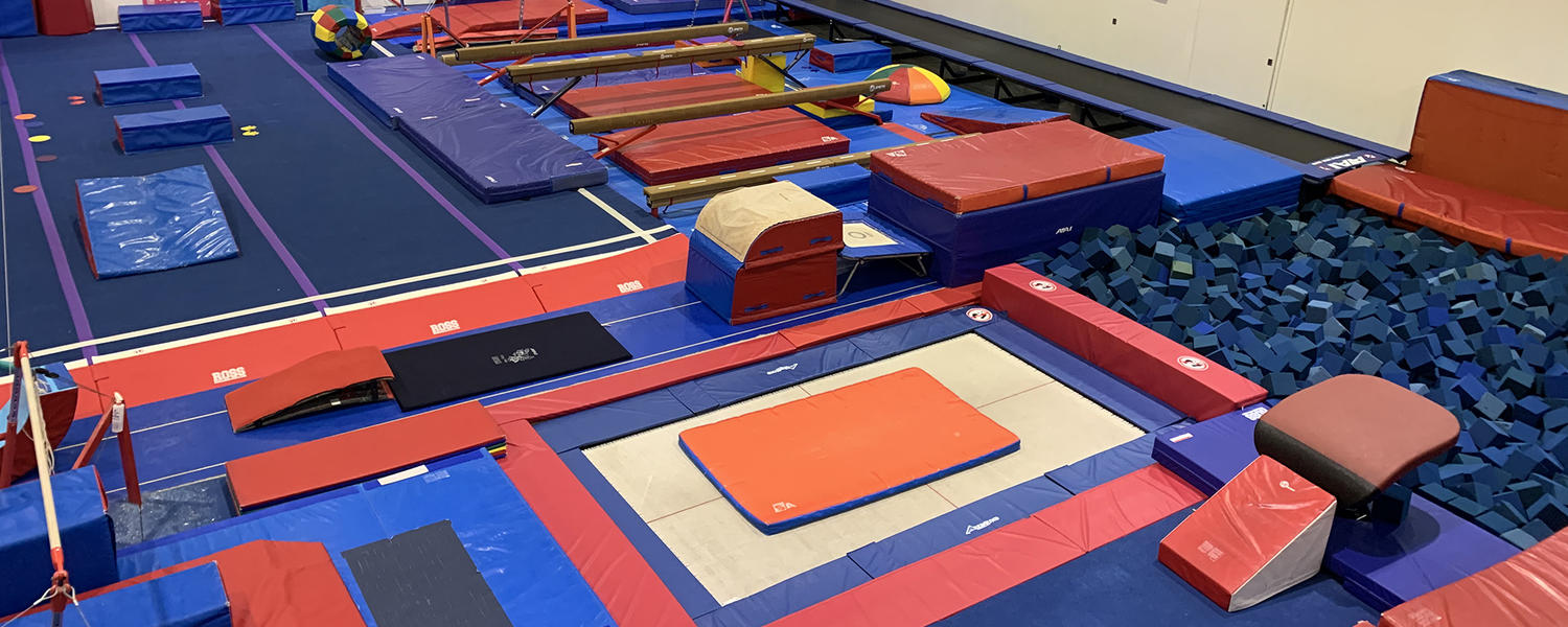 UCalgary Cochrane Gymnastics Centre overhead view 2