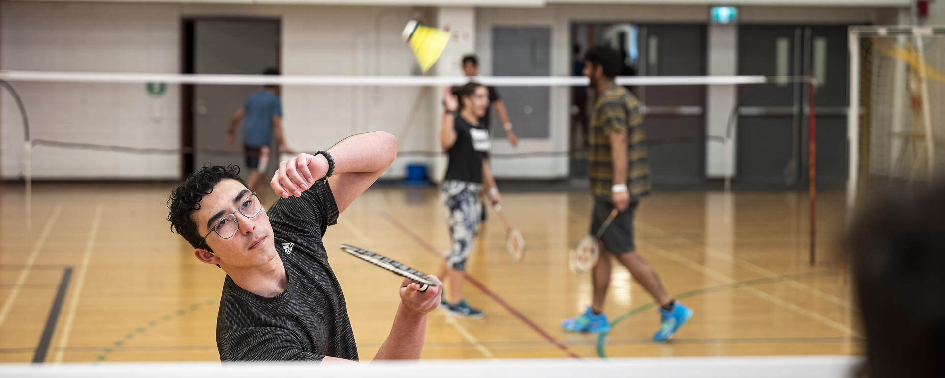 people playing sports