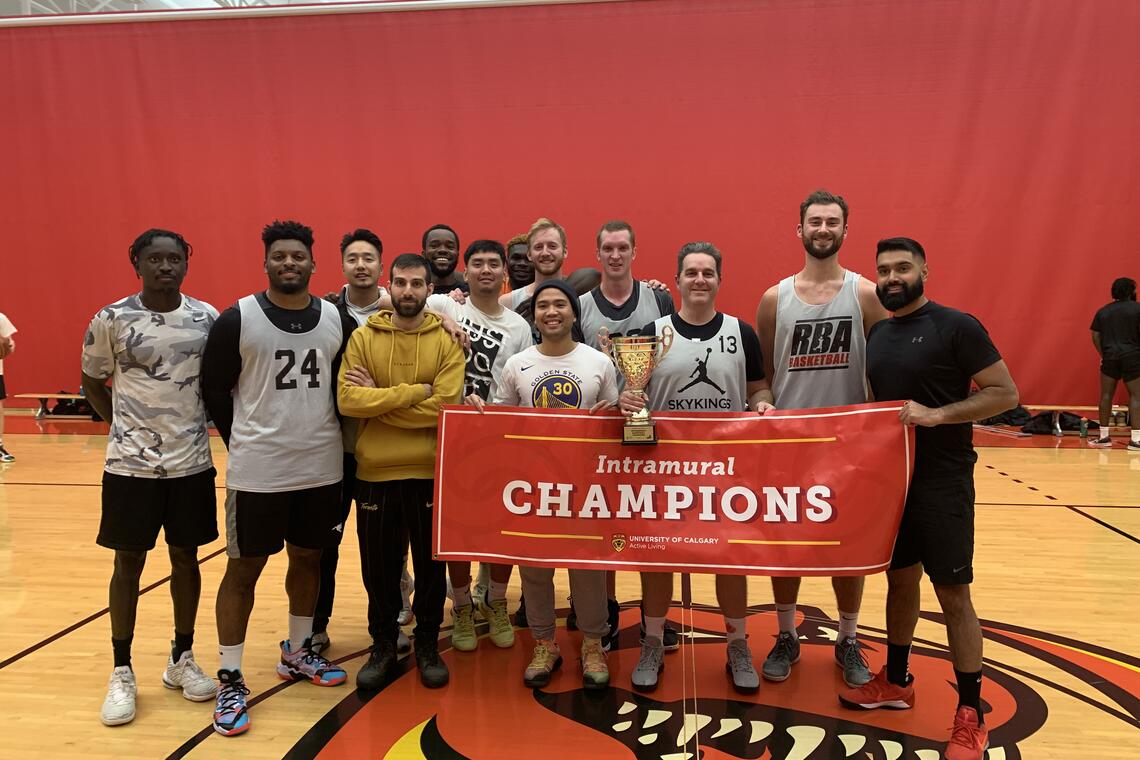 intramural champions basketball