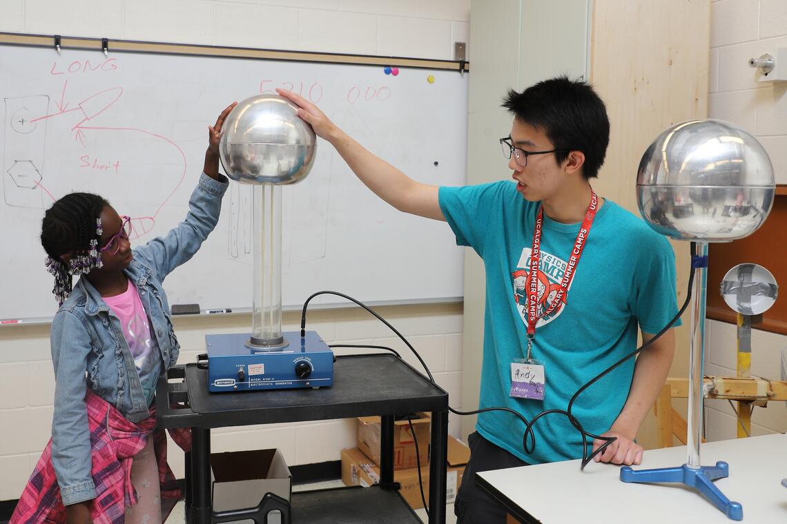 mini u physics camp experiments 