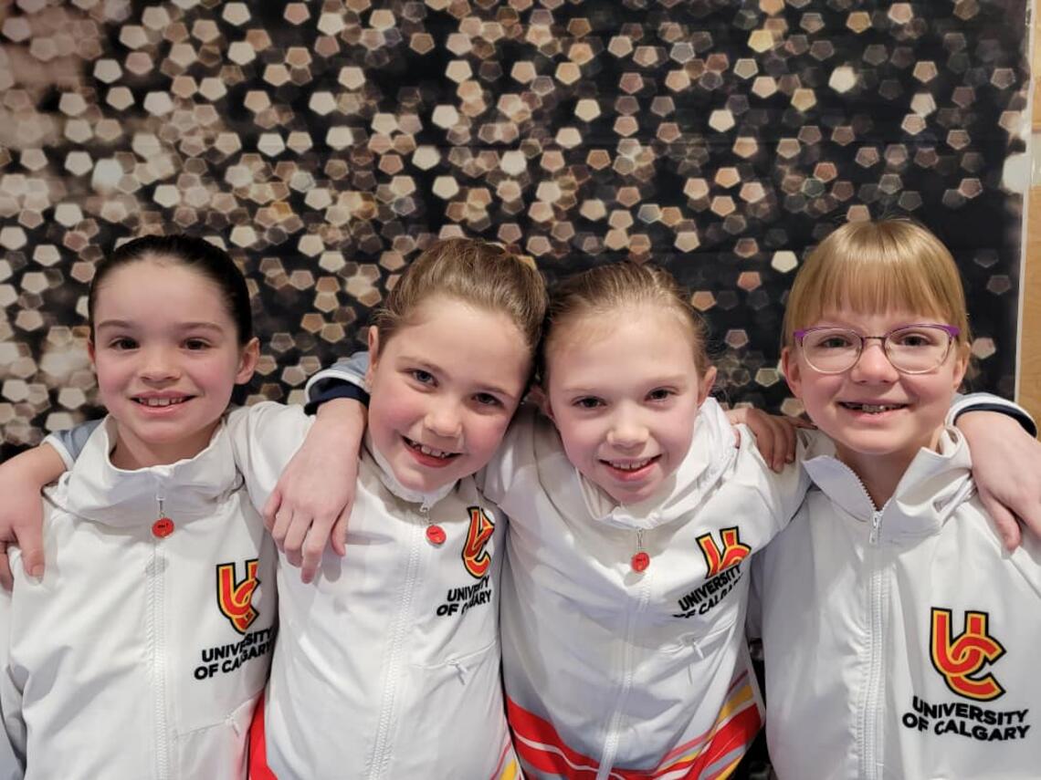 a group of girls 