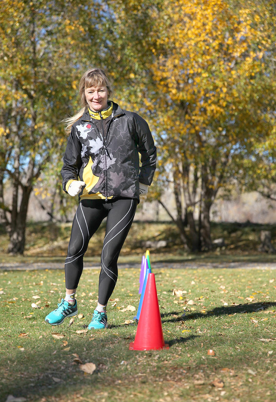 Cross-training with the University of Calgary Marathon club
