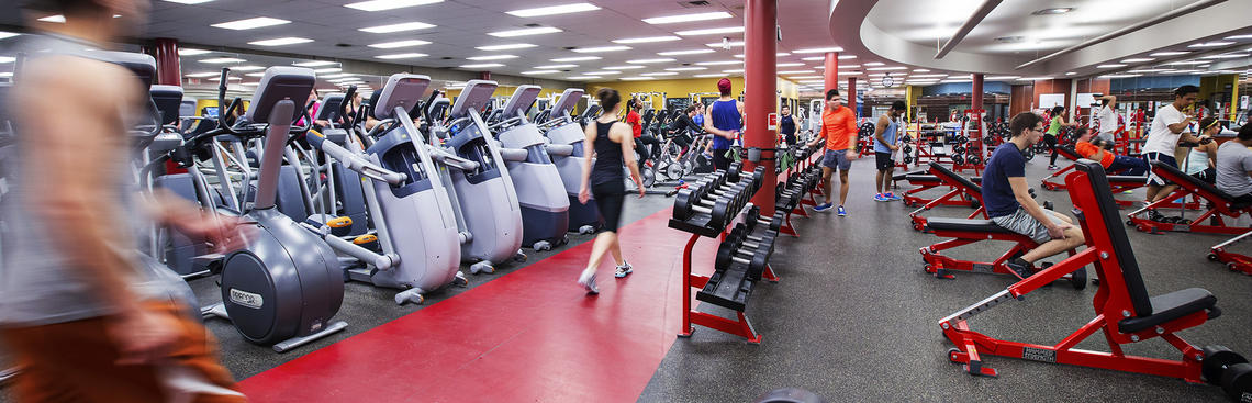 University of Calgary Fitness Centre weights and cardio