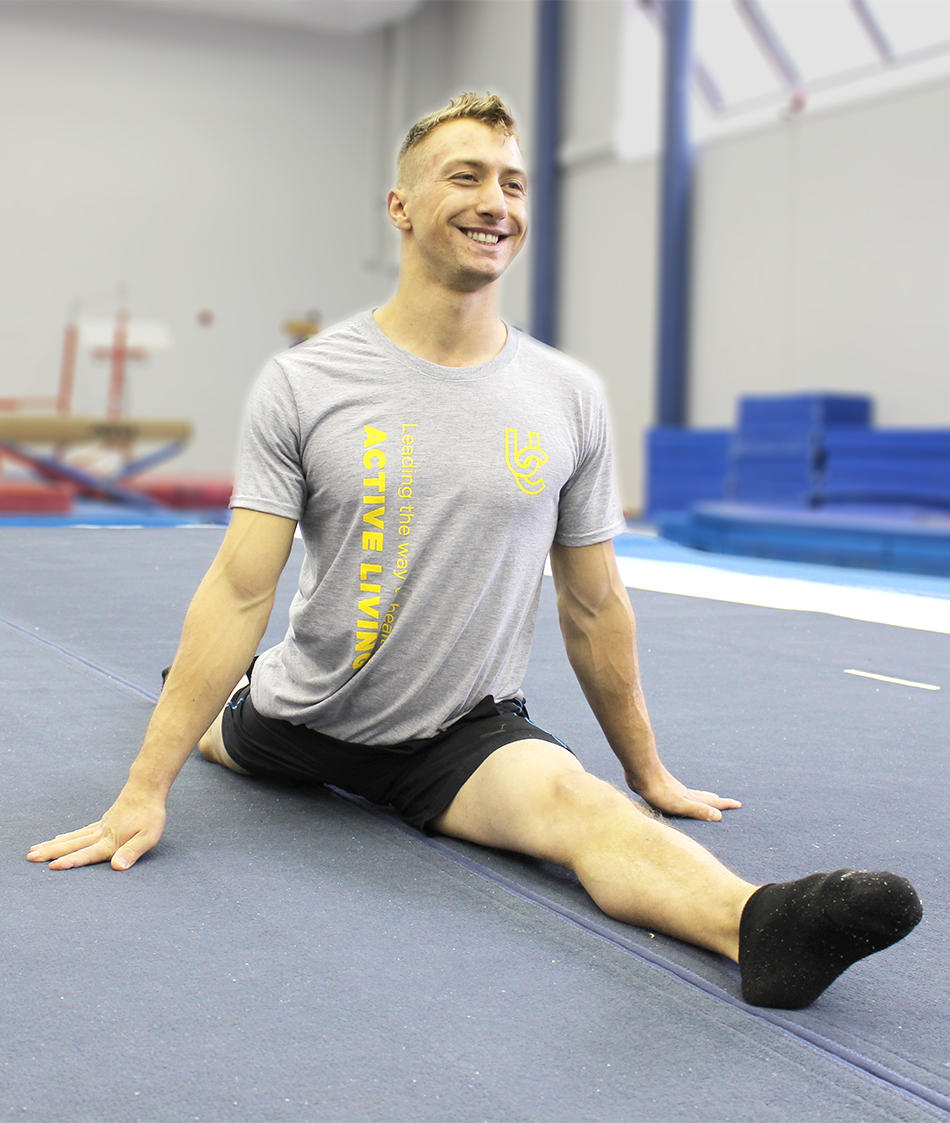 Gymnast at the UCalgary Gymnastics Centre