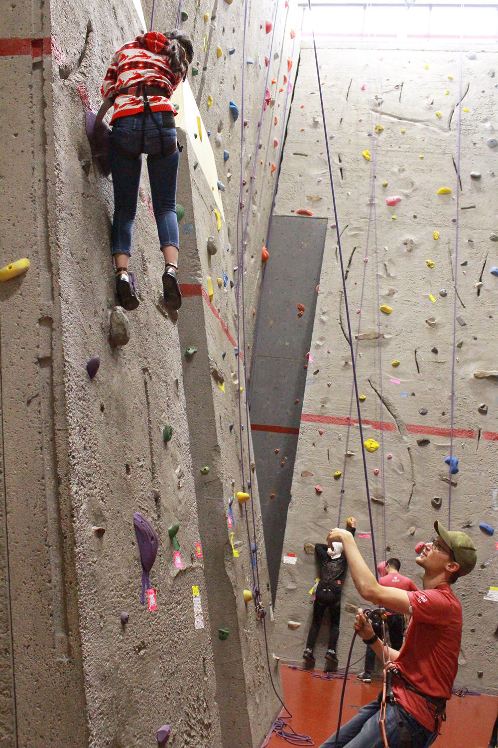 UCalgary Climbing Centre lesson