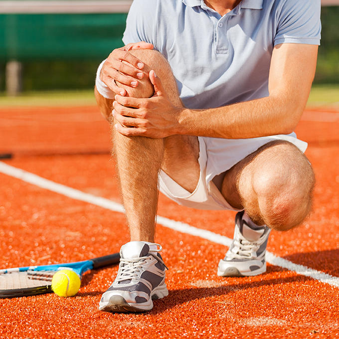 Sport med knee injury