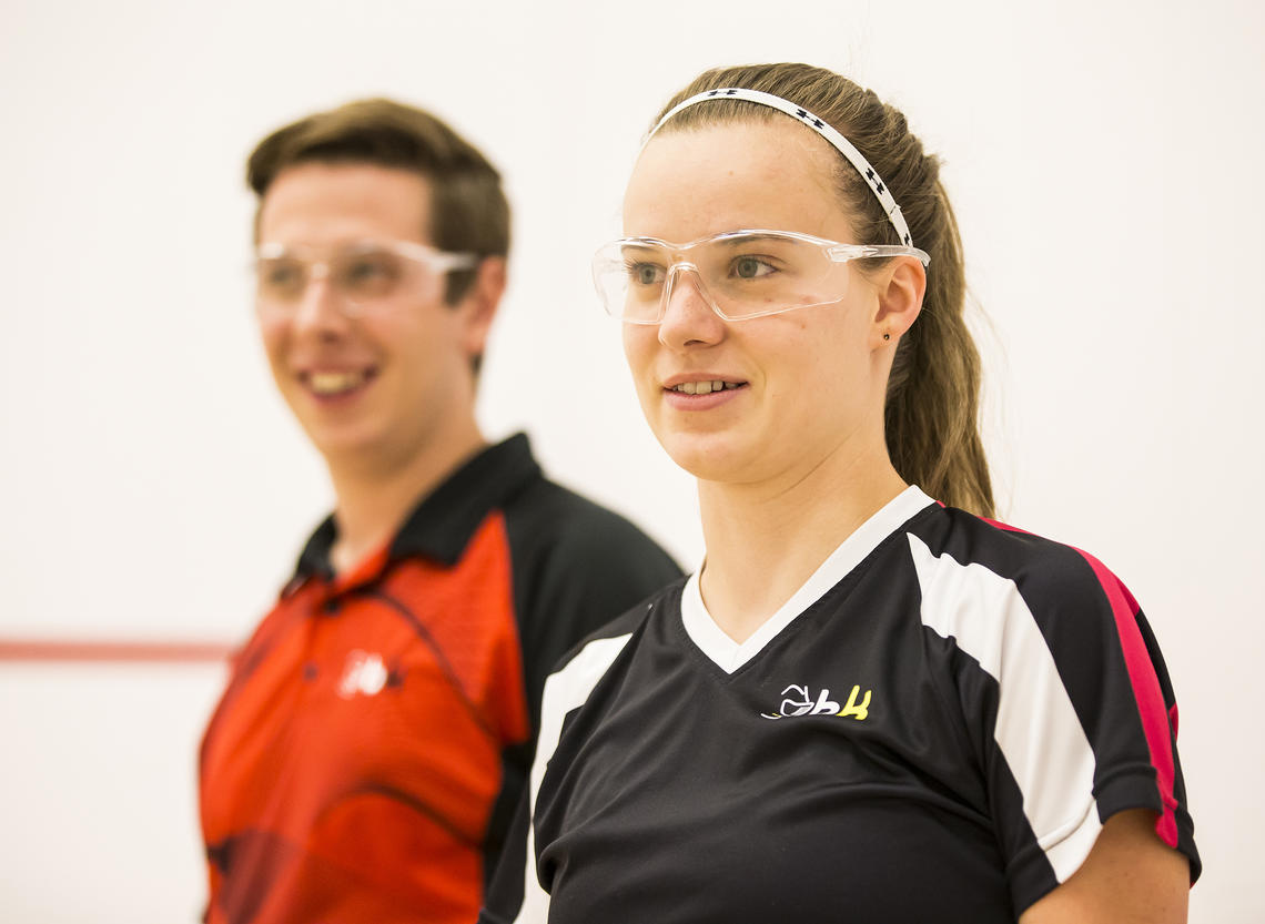 UCalgary squash players