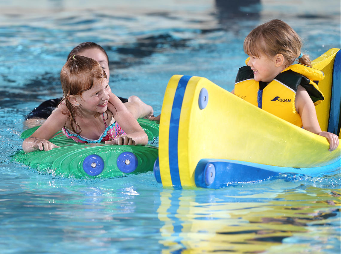 Pool party at UCalgary Aquatic Centre