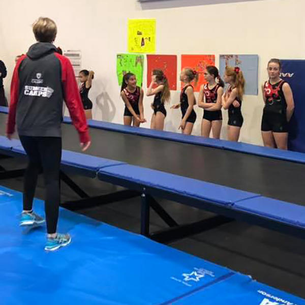 Trampoline at Cochrane UCalgary Gymnastics