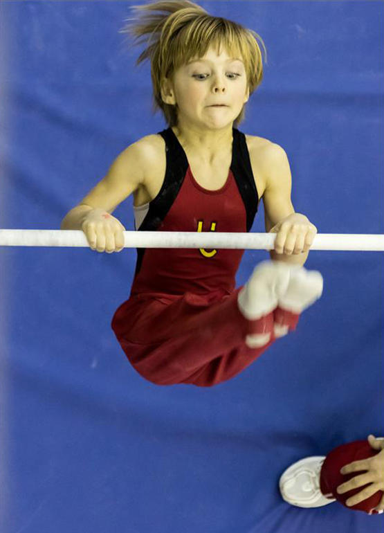 UCalgary competitive gymnastics event