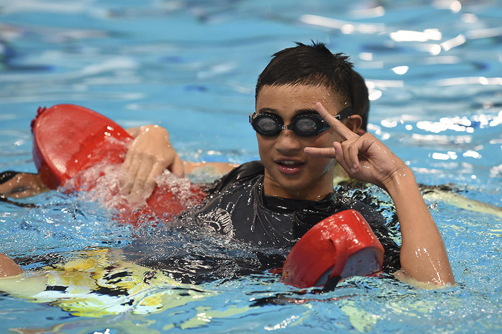 Lifeguard camp at University of Calgary
