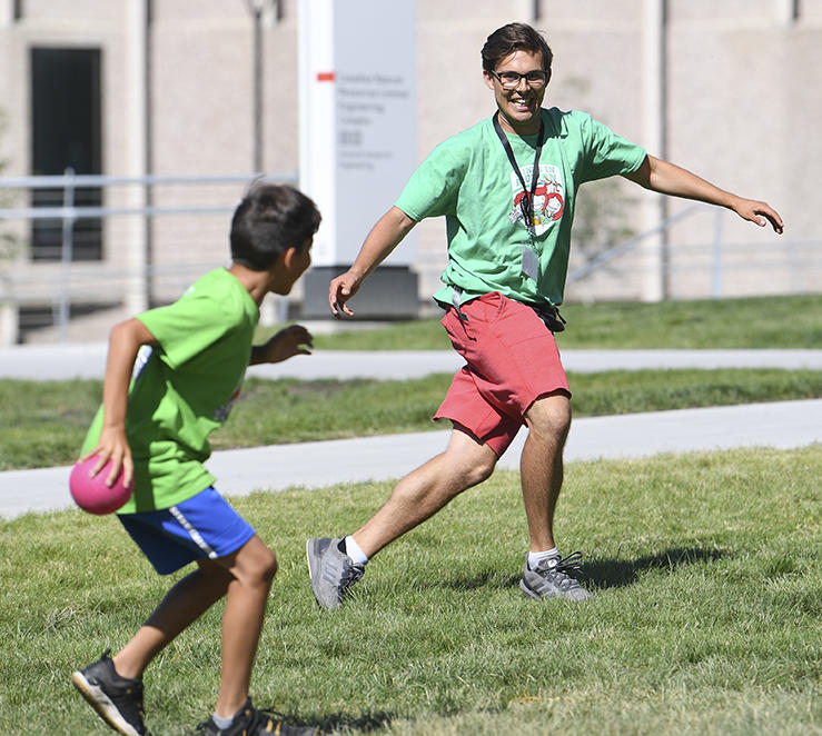 Minds in Motion camp with University of Calgary