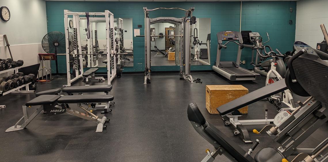 Picture of the HSC Basement gym 