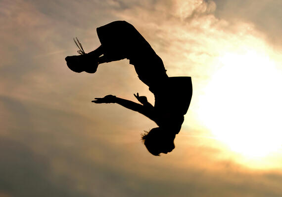 Parkour in the sky