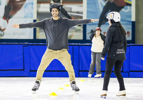 Learn to skate program at UCalgary