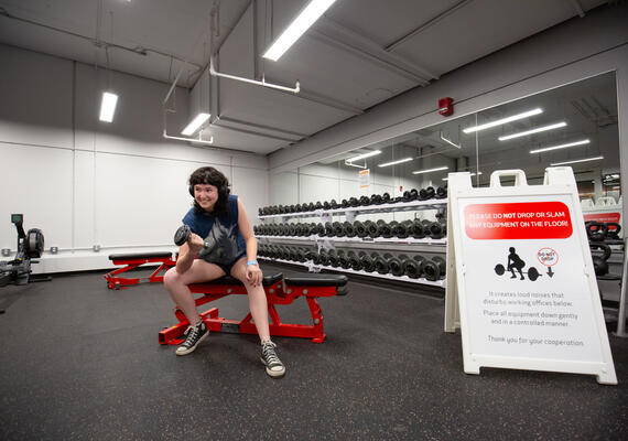 student inclusive workout times