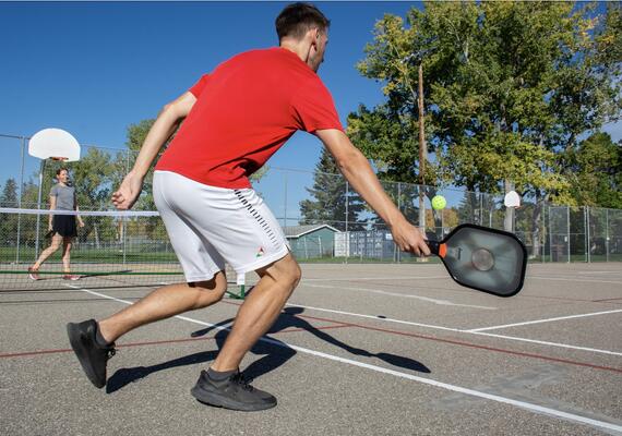 Ryan action pickleball