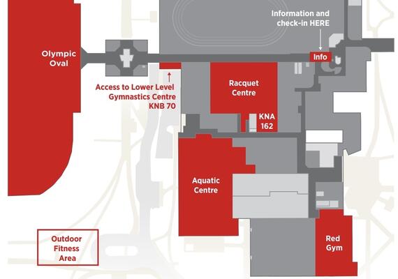 Map for Active Living Day